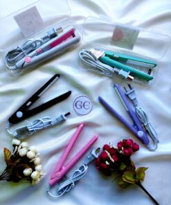 Mini Planchita de Pelo con Estuche