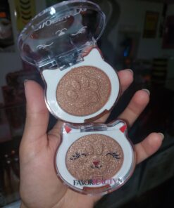 Iluminador en polvo 4 tonos- Favor Beauty - 4