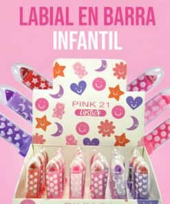 Labial Infantil en barra- Pink 21