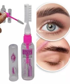 Mascara Transparente Doble Cepillo para Cejas & Pestañas con Acido Hialuronico
