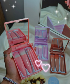 Brochas Makeup c/ Estuche + Espejo