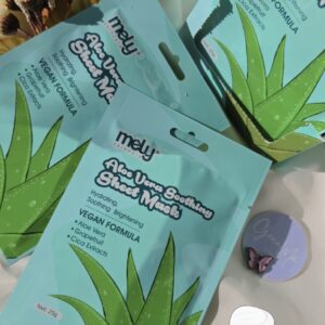 Mascarilla Facial Aloe Vera Calmante Mely