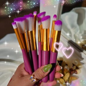 Brochas Makeup x10 Unidades💜
