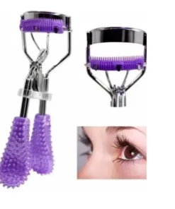 Arqueador de pestañas con peine💜