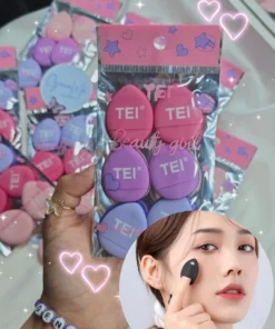 Esponja Makeup p/ dedo TEI x6