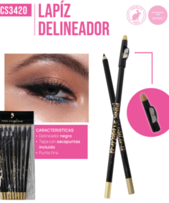Delineador Lapiz Negro Pink 21