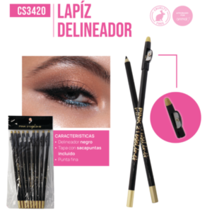Delineador Lapiz Negro Pink 21