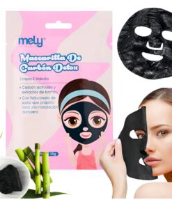 Mascarilla Facial de Carbon Detox Mely🖤