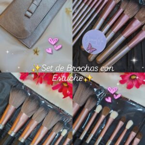Set de Brochas con Estuche x12