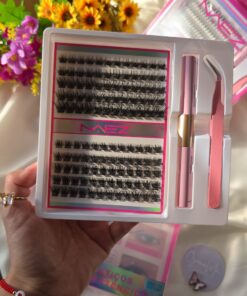Kit de Extensiones de Pestañas NAEZ W02 + T50 Mix