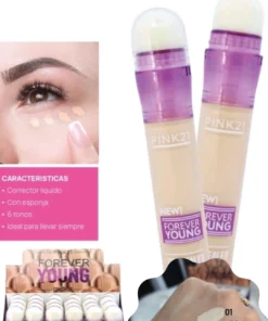 Corrector de Ojeras Liquido con Aplicador Forever Young