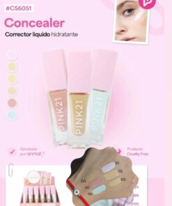 Corrector Liquido Pink 21🩷