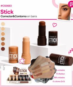 Corrector & Contorno en Barra Pink 21