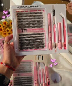 Kit Profesional de Extensiones de Pestañas TEI 30P + 40P Mix