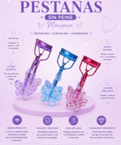 Arqueador para Pestañas Sin Peine 🦋