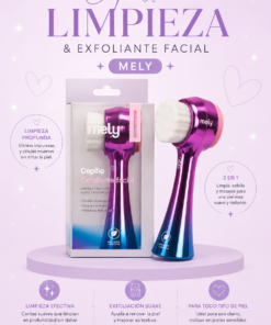 Cepillo Limpiador & Exfoliante Facial Mely